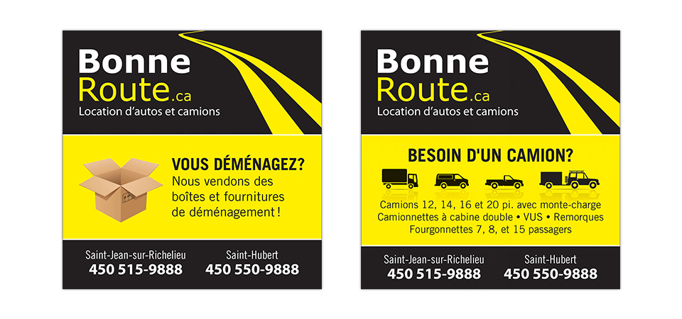 Bonne Route Location d'autos et camions