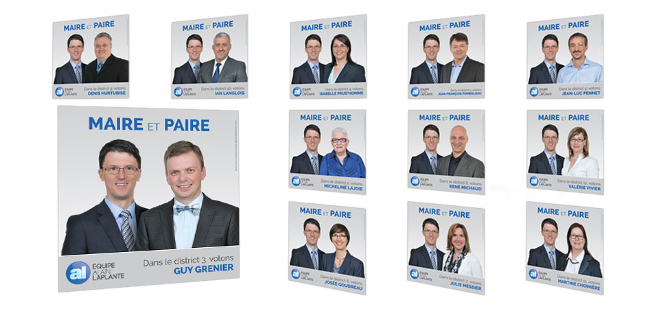 Equipe Alain Laplante, Municipal elections - Saint-Jean-sur-Richelieu